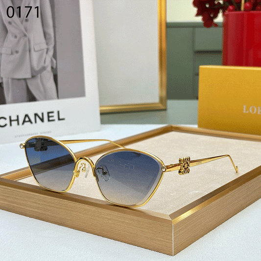 LOEWE Premium Luxury Women 0171 Aviators