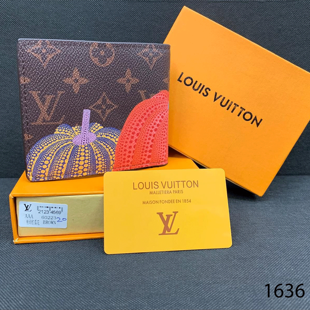 Luxury Designer Premium Men's Wallet 1636