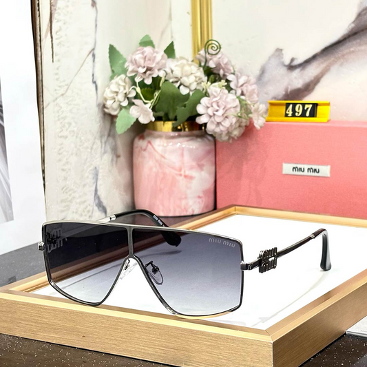 MIU MIU Luxury Premium Women 497 Aviators