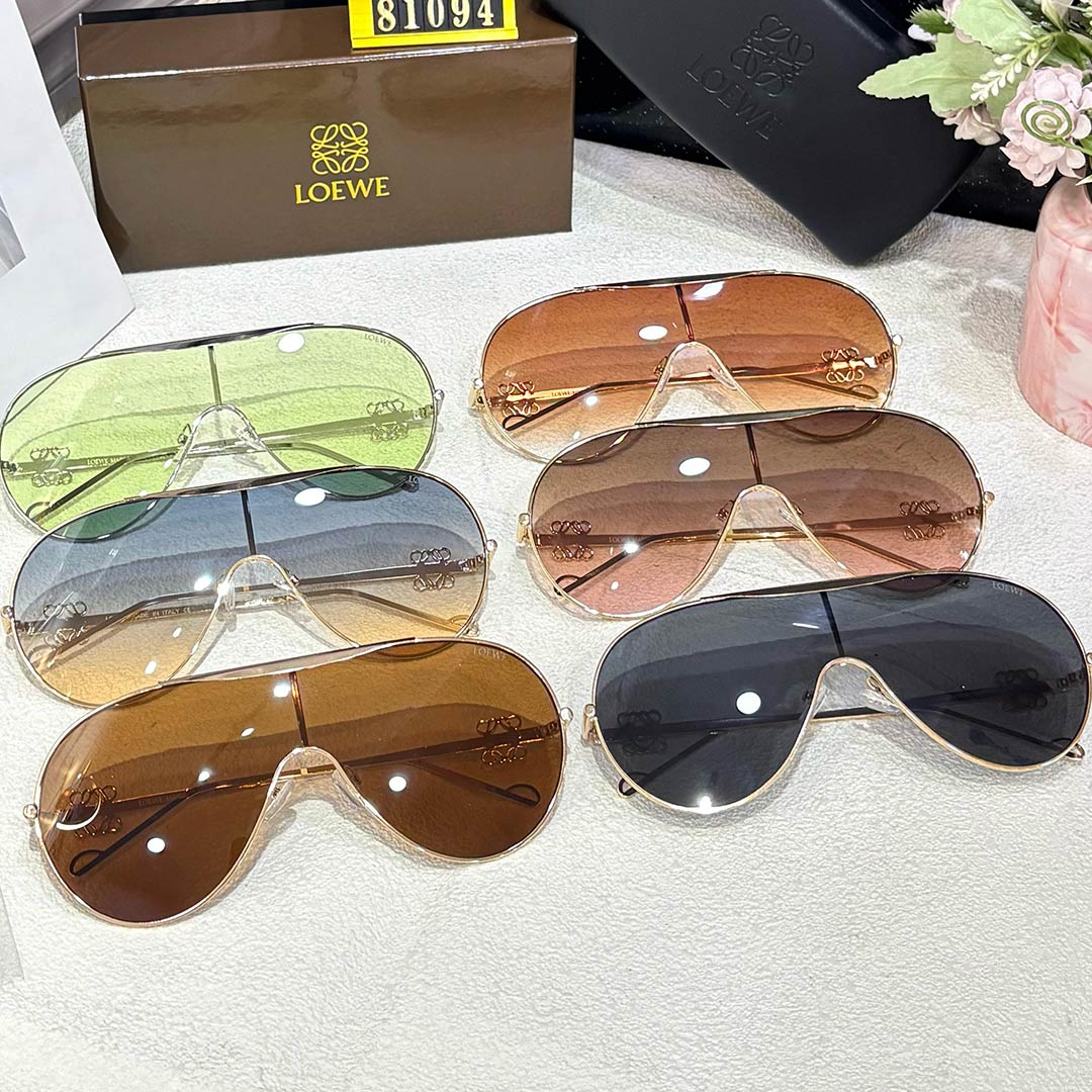 LOEWE Premium Luxury 81094 Women Aviators
