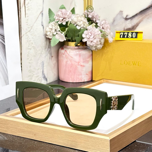 LOEWE Premium Luxury Women's 7780 Wayfarers