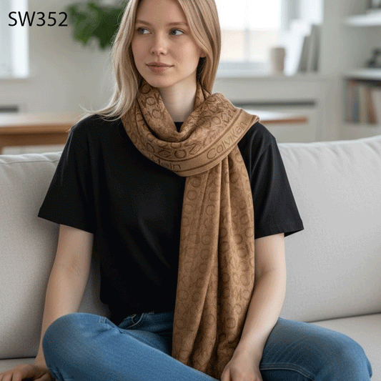 CK Premium Luxury Semi woolen Stole SW352