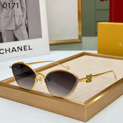 LOEWE Premium Luxury Women 0171 Aviators