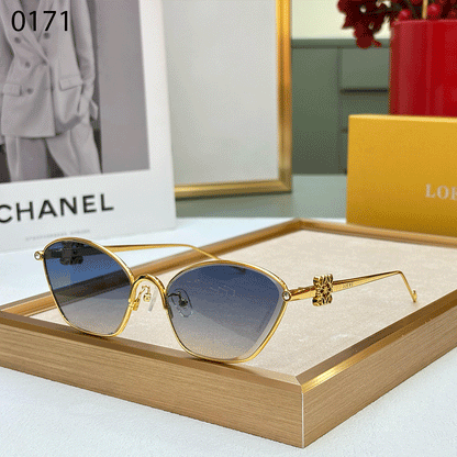 LOEWE Premium Luxury Women 0171 Aviators