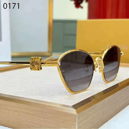 LOEWE Premium Luxury Women 0171 Aviators