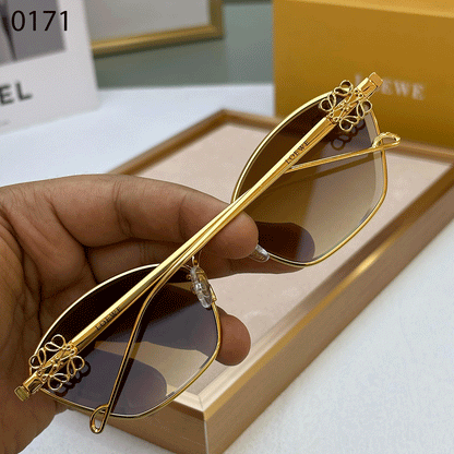 LOEWE Premium Luxury Women 0171 Aviators
