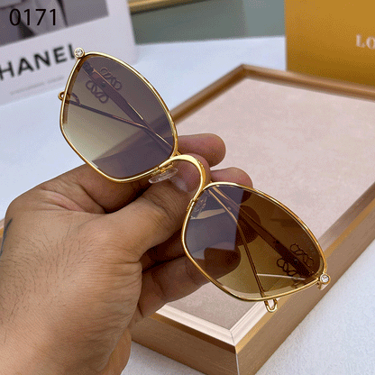 LOEWE Premium Luxury Women 0171 Aviators