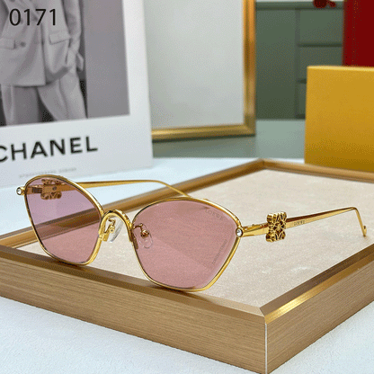 LOEWE Premium Luxury Women 0171 Aviators