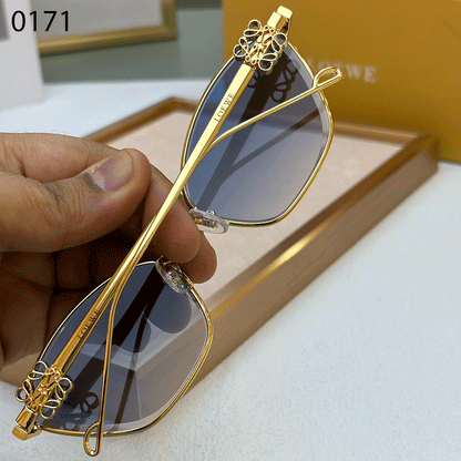 LOEWE Premium Luxury Women 0171 Aviators