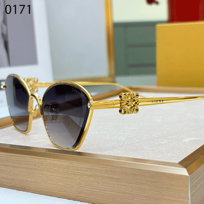 LOEWE Premium Luxury Women 0171 Aviators