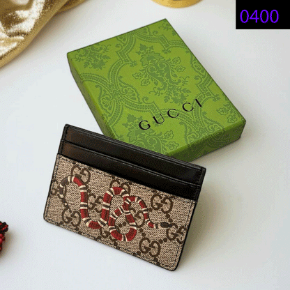 GC Signature Snake Card Case 0400