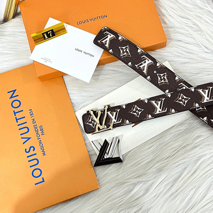 Premium Luxury Unisex 2 Buckle Belt 17