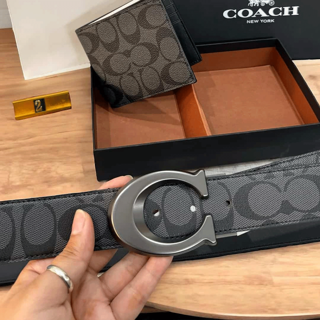 CH Luxury Edition 2-in-1 Wallet & Belt 2