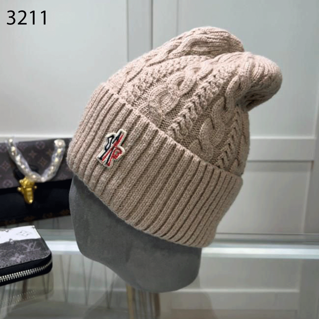 MONCLER Premium Luxury Edition Unisex 3211 Beanie Caps