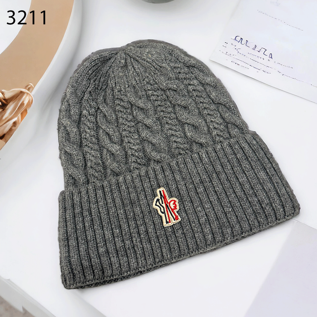 MONCLER Premium Luxury Edition Unisex 3211 Beanie Caps