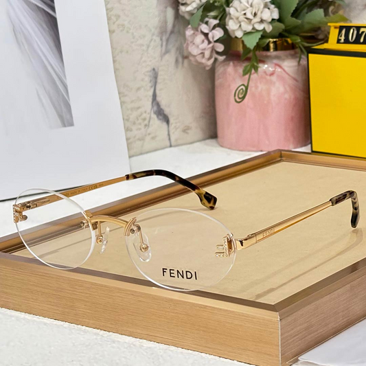 FNDI Luxury 4075 Women Optical Frame – Mirror Quality