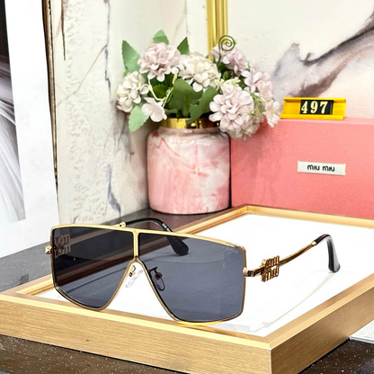 MIU MIU Luxury Premium Women 497 Aviators
