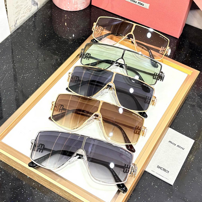 MIU MIU Luxury Premium Women 497 Aviators