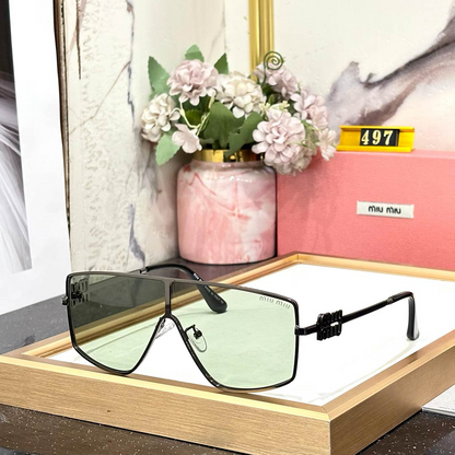 MIU MIU Luxury Premium Women 497 Aviators