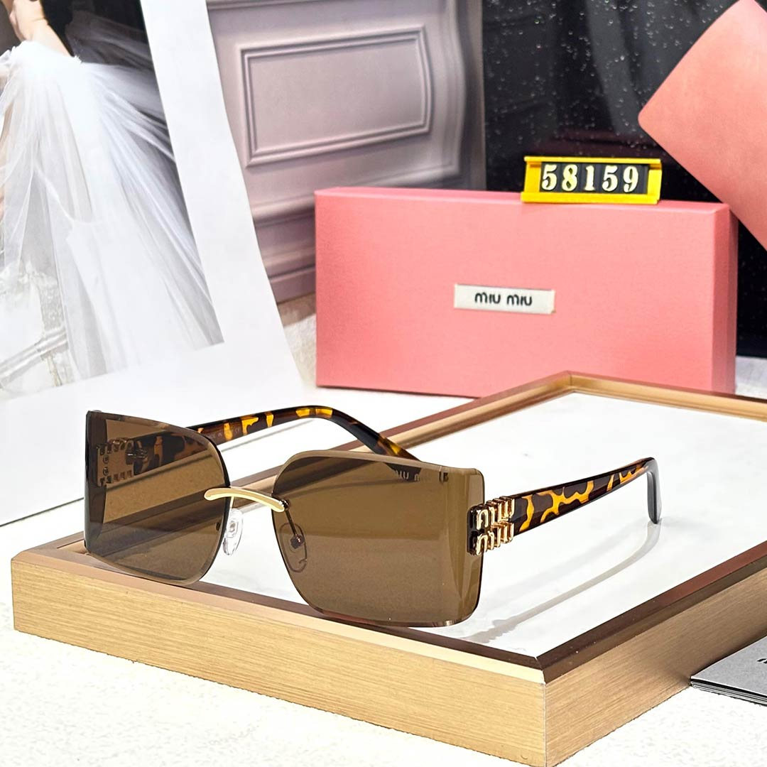 MIU MIU Luxury Premium 58159 Women Aviators