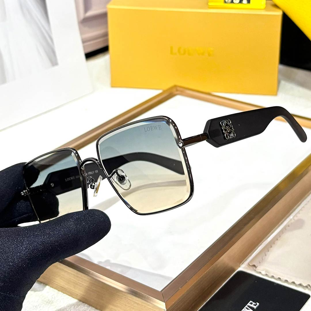 LOEWE Premium Luxury 691 Women Aviators