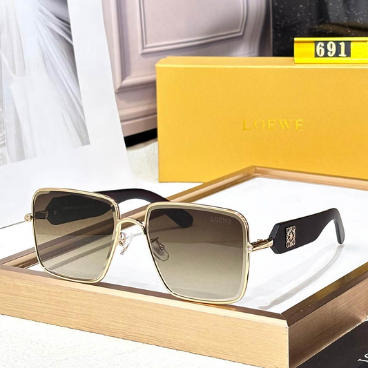 LOEWE Premium Luxury 691 Women Aviators
