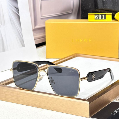 LOEWE Premium Luxury 691 Women Aviators
