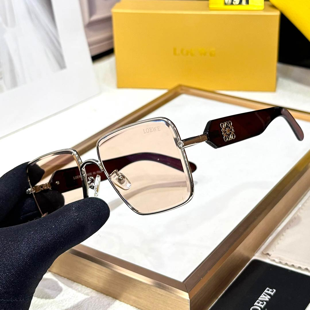 LOEWE Premium Luxury 691 Women Aviators