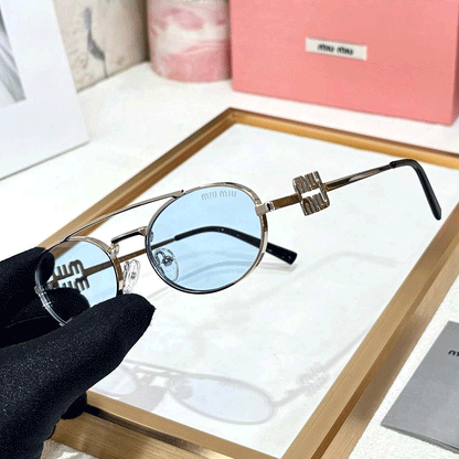 MIU MIU Premium Luxury Women's Aviators 7313