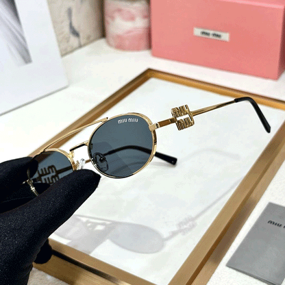 MIU MIU Premium Luxury Women's Aviators 7313