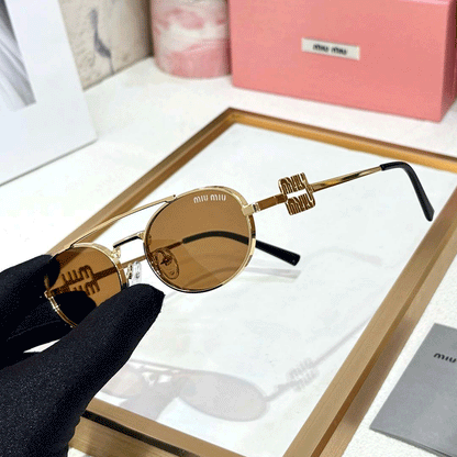 MIU MIU Premium Luxury Women's Aviators 7313