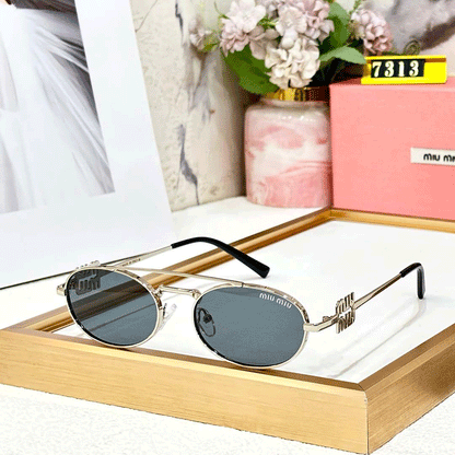 MIU MIU Premium Luxury Women's Aviators 7313