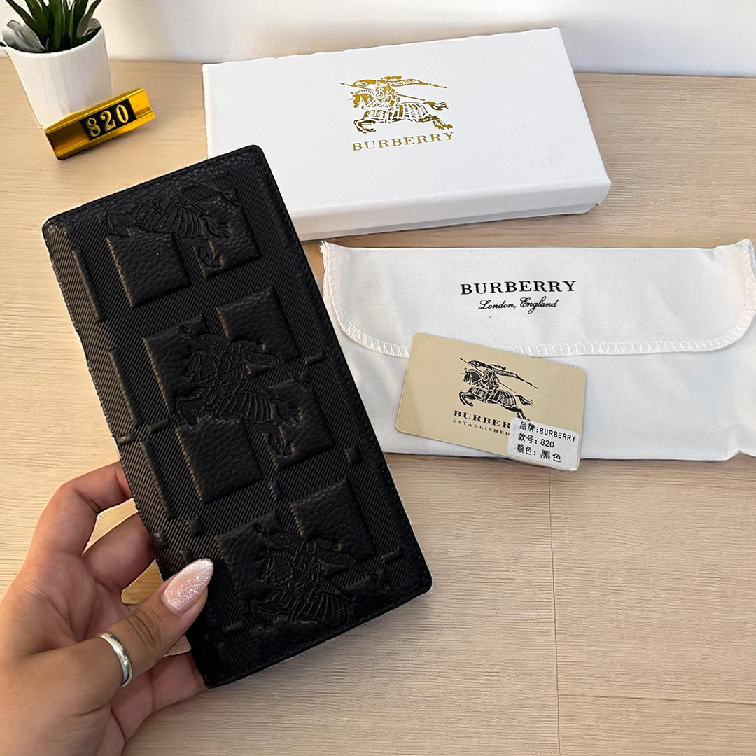 BB Monogram Leather Long  820 Wallet