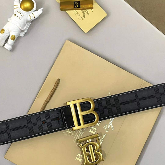 4 in 1 Reversible BB Premium Leather Unisex Belt 3 (2 Buckles)