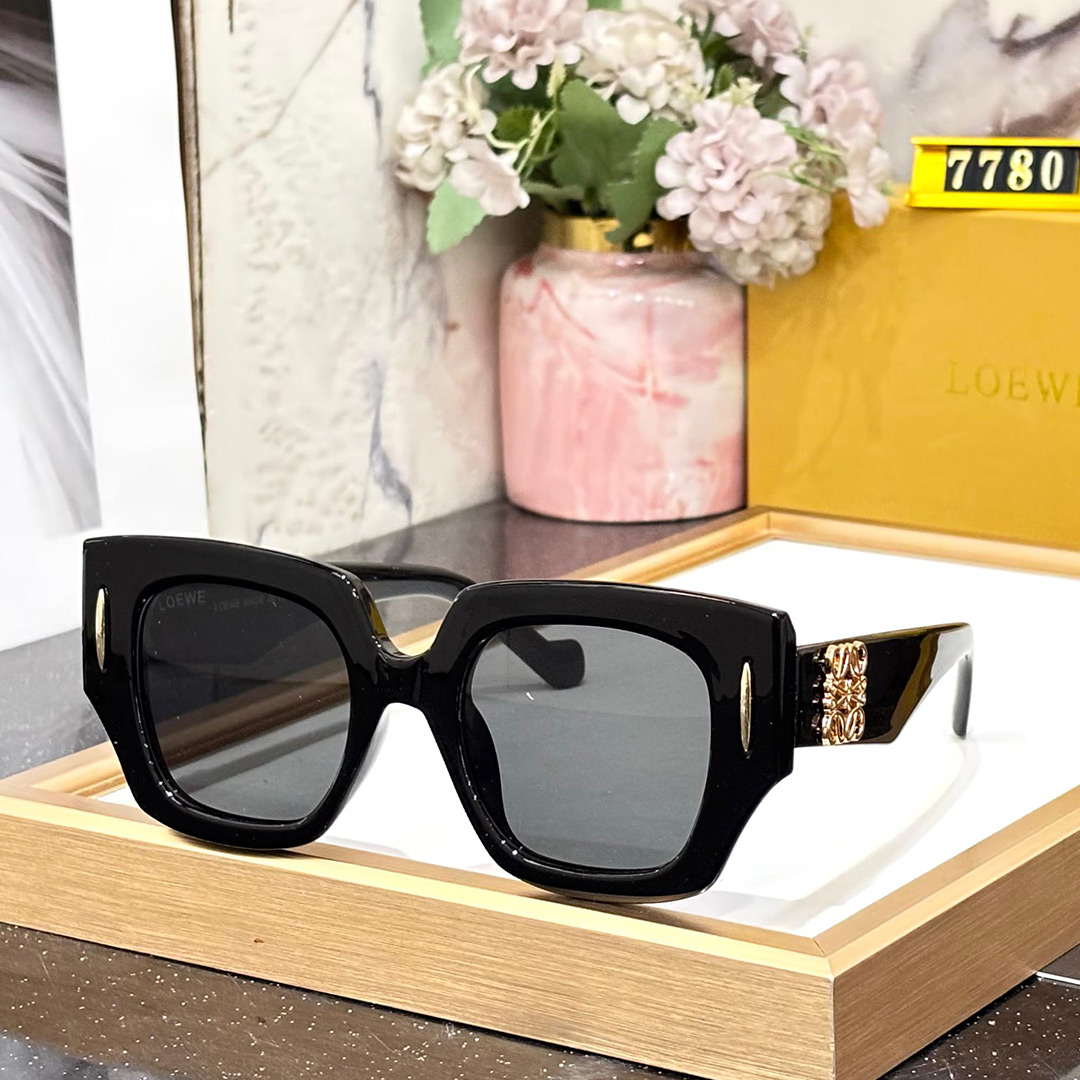 LOEWE  Premium Luxury Women's 7780 Wayfarers