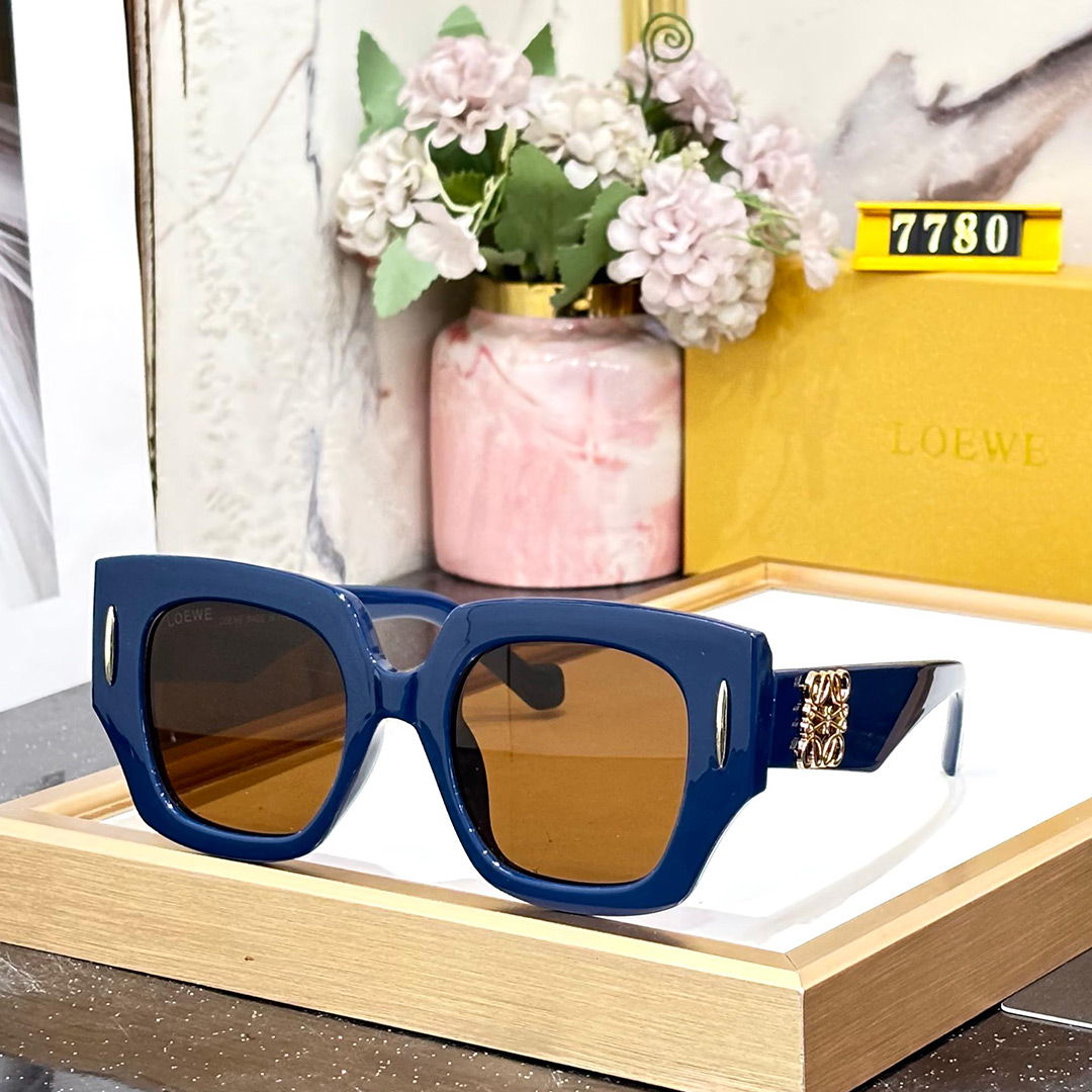 LOEWE  Premium Luxury Women's 7780 Wayfarers