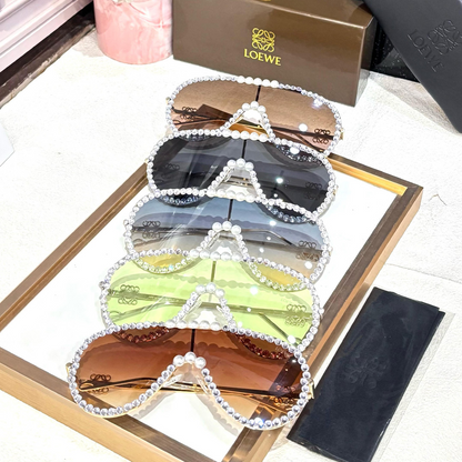 LOEWE Premium Luxury 81093 Women Aviators