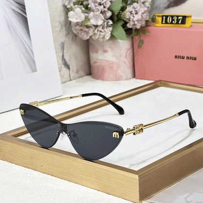 MIU MIU Premium Luxury Women  Aviators 1037