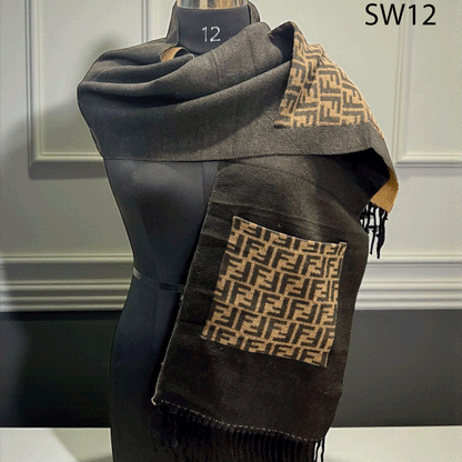 FNDI Premium Luxury SW12 Semi Woollen Stole