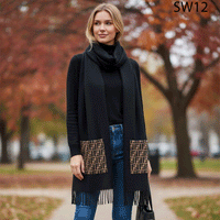 FNDI Premium Luxury SW12 Semi Woollen Stole