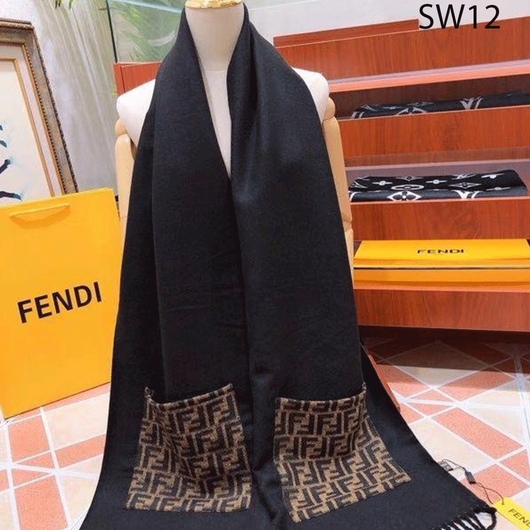 FNDI Premium Luxury SW12 Semi Woollen Stole