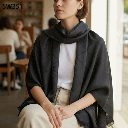 CH Premium Luxury Semi woolen Stole SW351