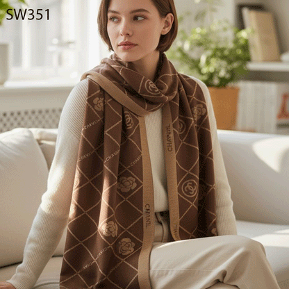 CH Premium Luxury Semi woolen Stole SW351