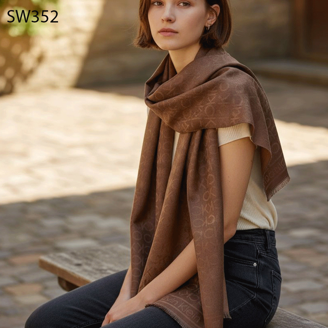CK Premium Luxury Semi woolen Stole SW352