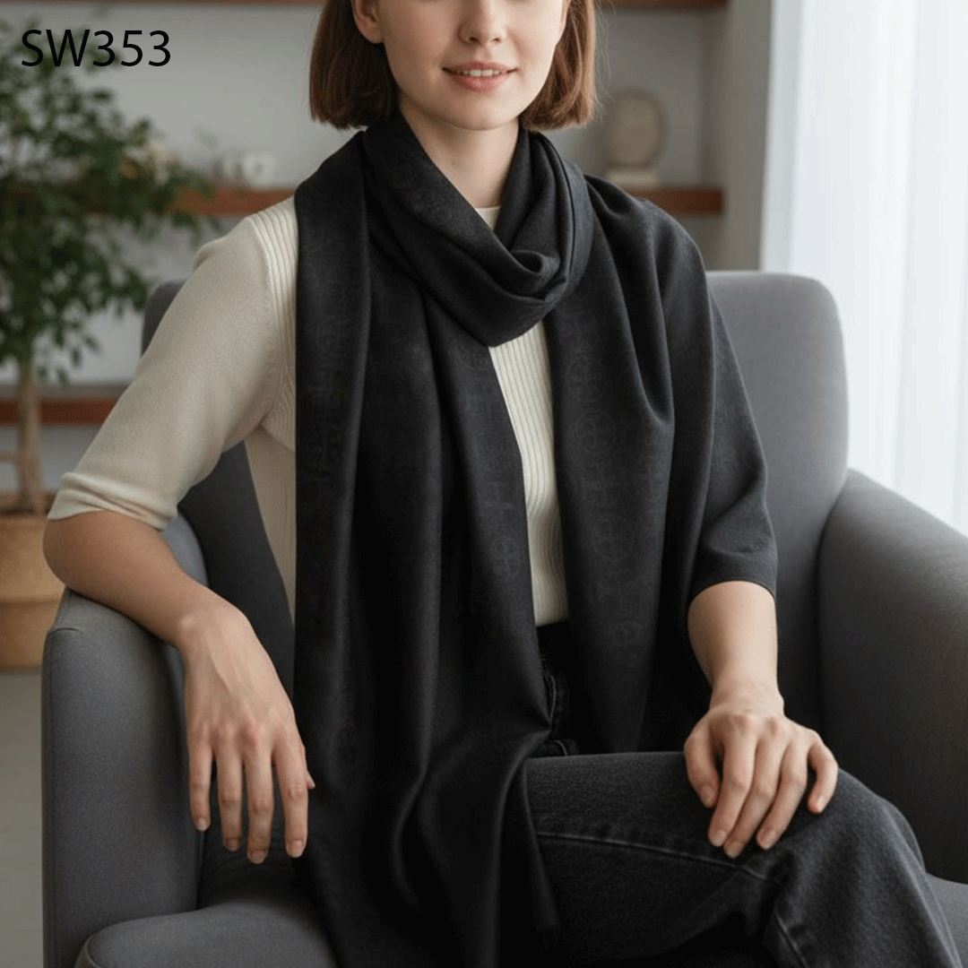 TORY Premium Luxury Semi Woollen Stole SW 353