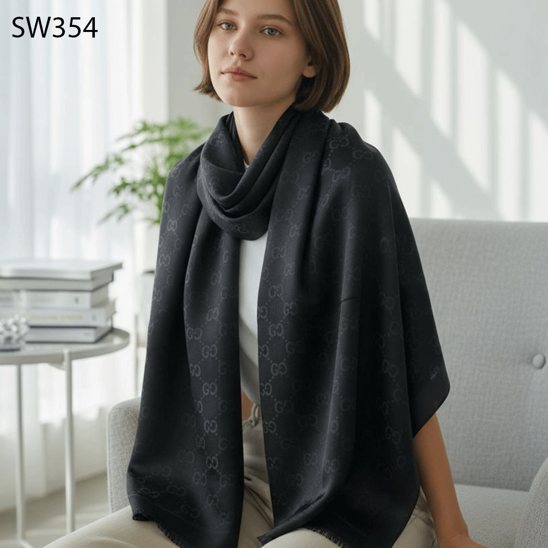 GC Premium Luxury Semi Woollen Stole SW354