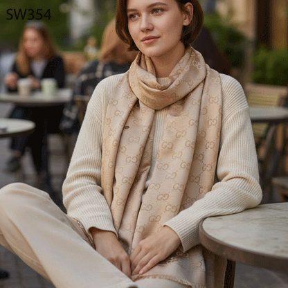 GC Premium Luxury Semi Woollen Stole SW354