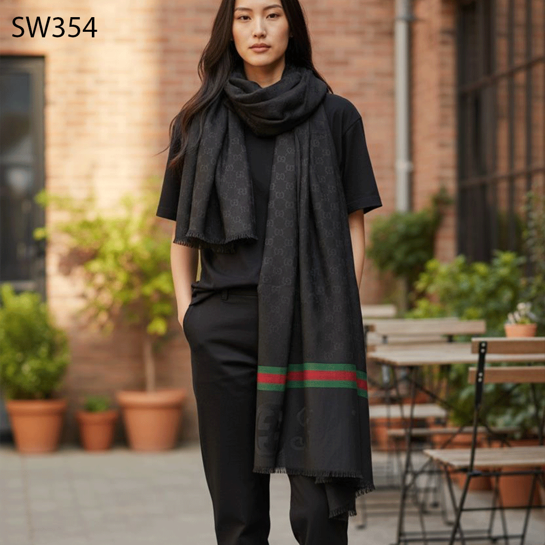GC Premium Luxury Semi Woollen Stole SW354