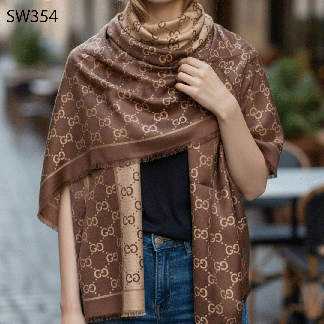 GC Premium Luxury Semi Woollen Stole SW354