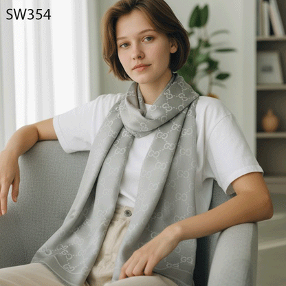 GC Premium Luxury Semi Woollen Stole SW354